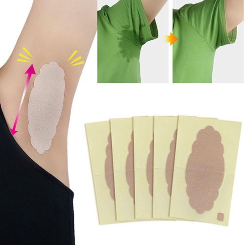 5 Pieces Disposable Underarm Anti-Sweat Pads