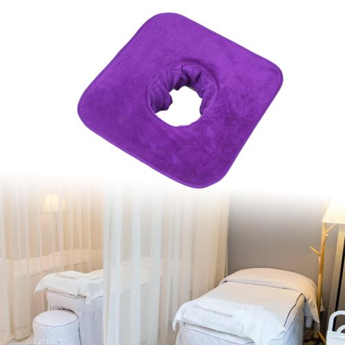 Table Towel Message Bed  Dark Violet