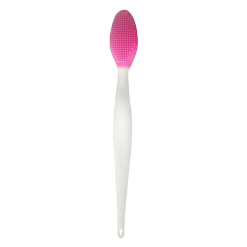 Handheld Silicone Brush Deep Pore Cleansing And Rose Red