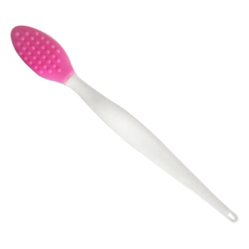 Handheld Silicone Brush Deep Pore Cleansing And Rose Red