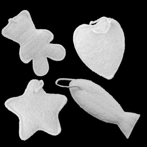 Kids Bath Loofah Pads Shower  Sponge Scrubbing