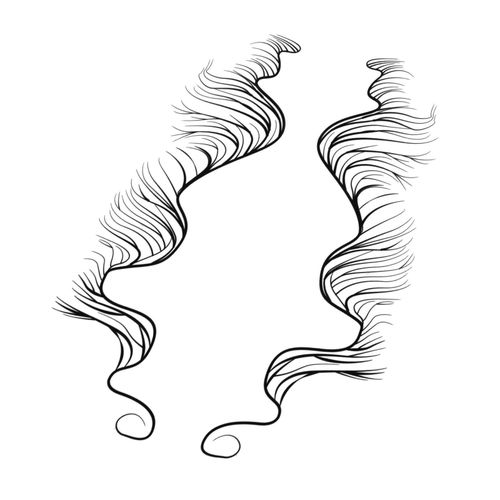 Baby Hair Tattoo Stickers DIY Hairstyling Shaping for Women Girls B