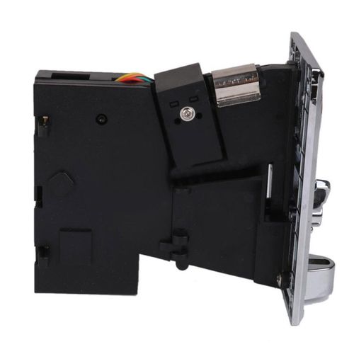 Electronic CPU Coin Acceptor Coin Selector-Silver + Black