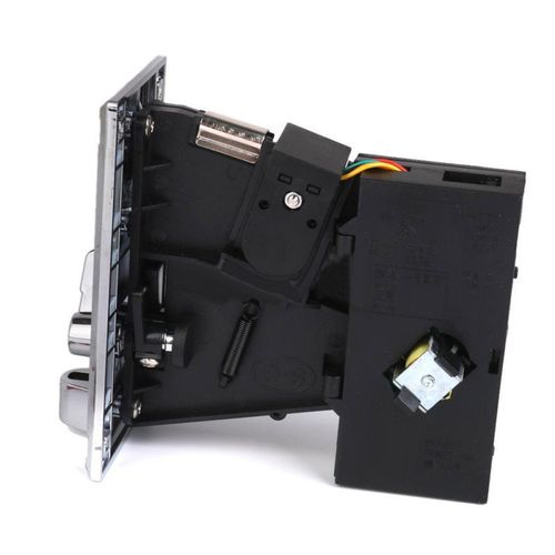 Electronic CPU Coin Acceptor Coin Selector-Silver + Black