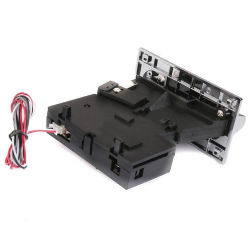 Electronic CPU Coin Acceptor Coin Selector-Silver + Black