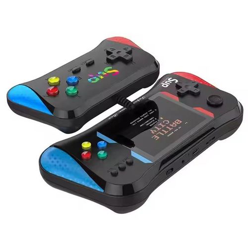 X7M Handheld Game Player 500 in 1 Game Console Built-in 500 Retro Games 3.5 inch HD Screen 1200mAh Rechargeable Gamepad