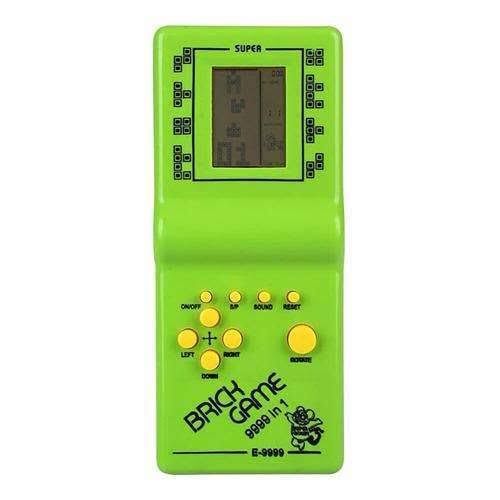 Tetris Brick Game Machine Batteries Included - Blue