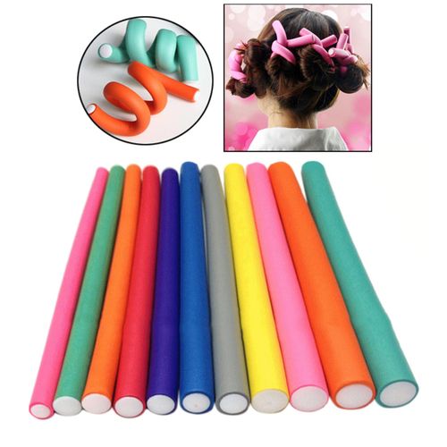 Women Heatless Curling Rod Headband, No Heat Curls Silk