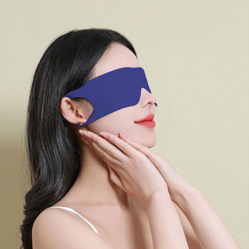 Sleep  Eye Cover Soft Comfortable Blocking Light Blue