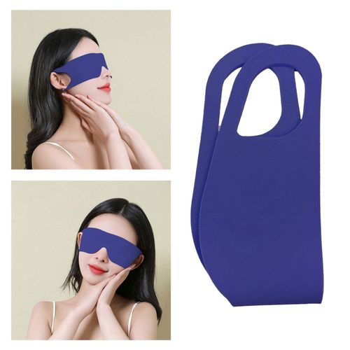Sleep  Eye Cover Soft Comfortable Blocking Light Blue