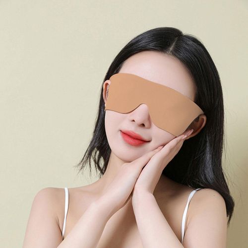 Sleep  Eye Cover Soft Comfortable Blocking Light Orange