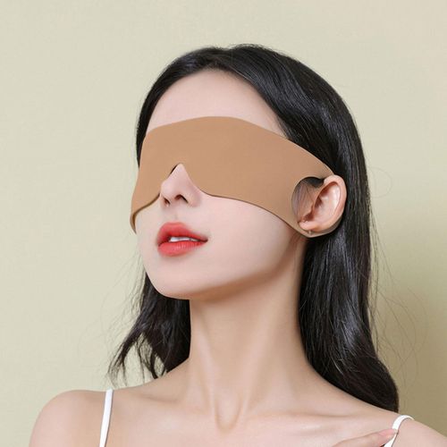 Sleep  Eye Cover Soft Comfortable Blocking Light Orange