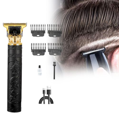 Hair Trimmer Cordless Hair Cutter Low Noise Easy To Black