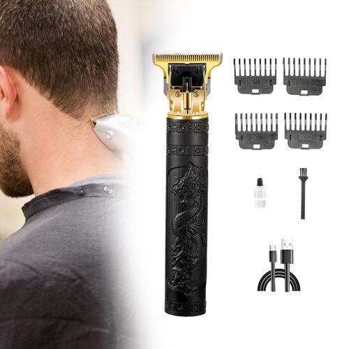 Hair Trimmer Cordless Hair Cutter Low Noise Easy To Black