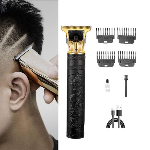 Hair Trimmer Cordless Hair Cutter Low Noise Easy To Black