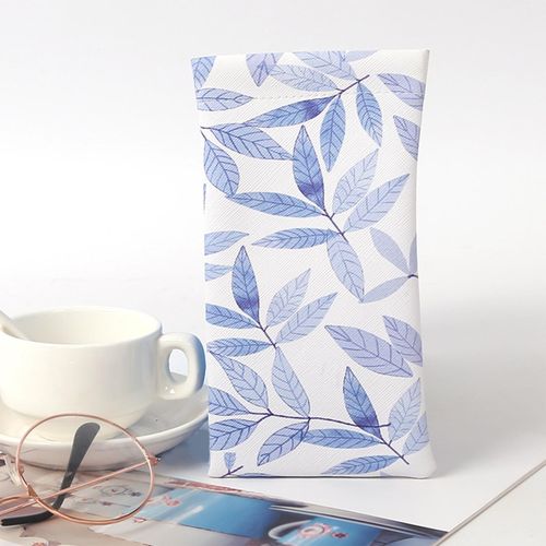 Glasses Case  Top Waterproof PU Leather Soft  A