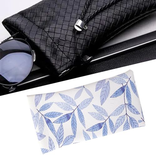 Glasses Case  Top Waterproof PU Leather Soft  A