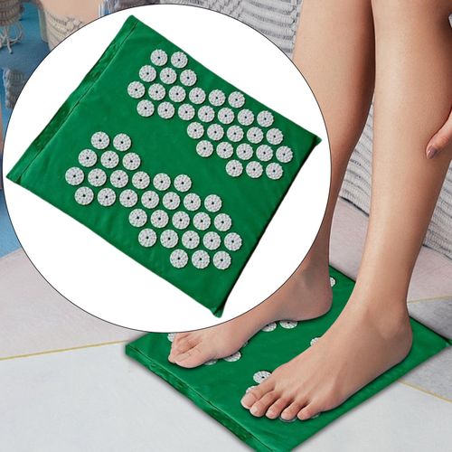Foot Massager  Heel Reflexology Mat Arch Muscle Green