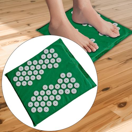 Foot Massager  Heel Reflexology Mat Arch Muscle Green
