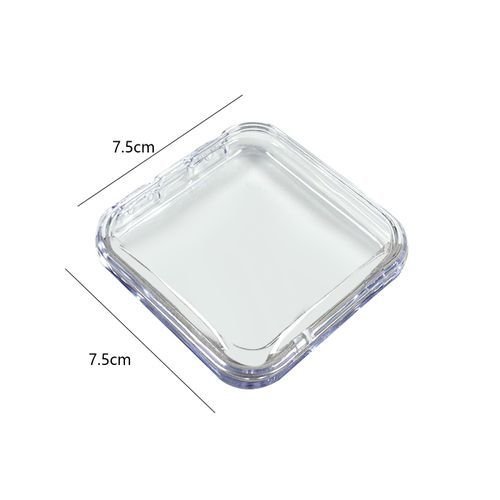 10Pcs Press On Nail Storage Box False Nail Packaging Clear