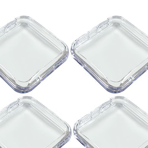 10Pcs Press On Nail Storage Box False Nail Packaging Clear