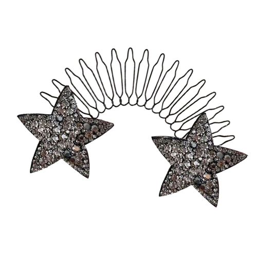 Hair Finishing Fixer Hair Comb Clip Barrettes Bride Black
