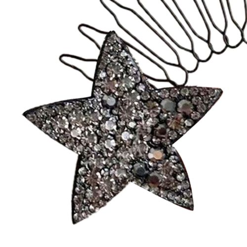 Hair Finishing Fixer Hair Comb Clip Barrettes Bride Black