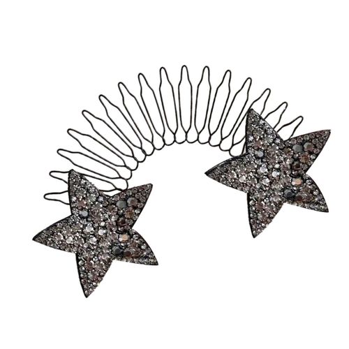 Hair Finishing Fixer Hair Comb Clip Barrettes Bride Black
