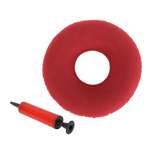 Inflatable Donut Cushion Coccyx Pressure Relief 15'' For