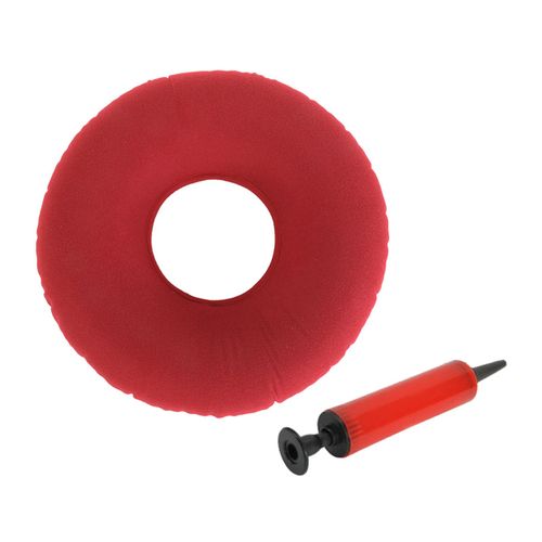 Inflatable Donut Cushion Coccyx Pressure Relief 15'' For
