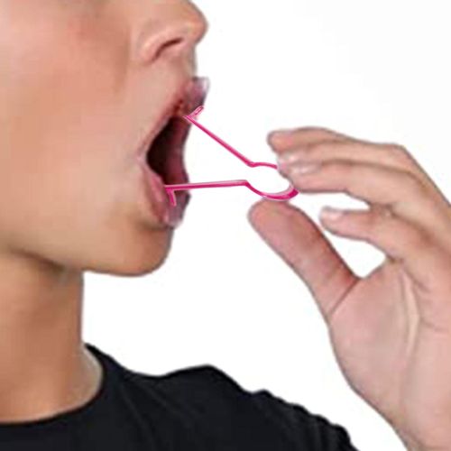 Lip Trainer Smile Exerciser Jaw Exerciser Shaper Pink