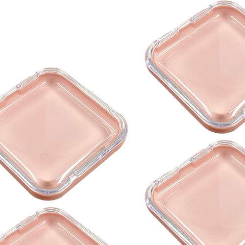 10Pcs Press On Nail Storage Box Mini False Nail Packaging Box For Pink