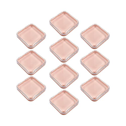 10Pcs Press On Nail Storage Box Mini False Nail Packaging Box For Pink