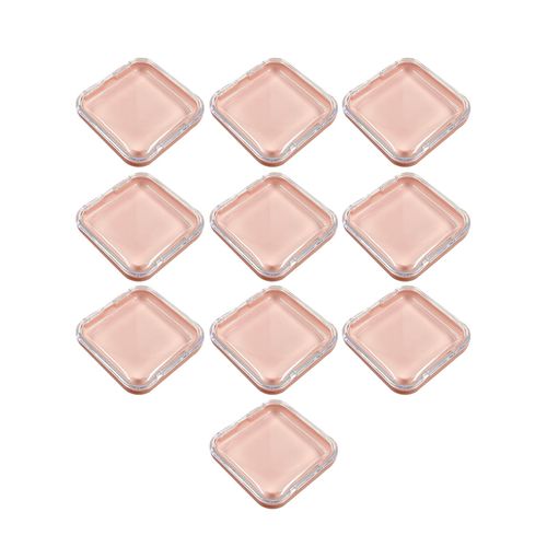 10Pcs Press On Nail Storage Box Mini False Nail Packaging Box For Pink