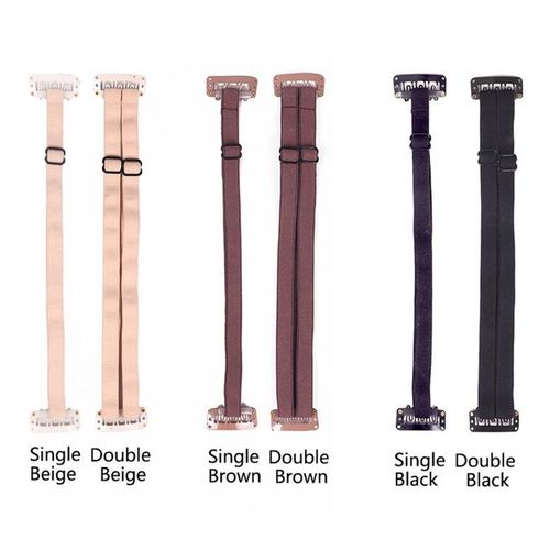 Facelift Bands Adjustable Elastic Band Brown Double Belt