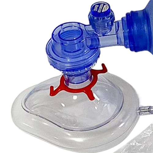 CPR Manual Tool Kit PVC Resuscitation Air Bag for First  Adult