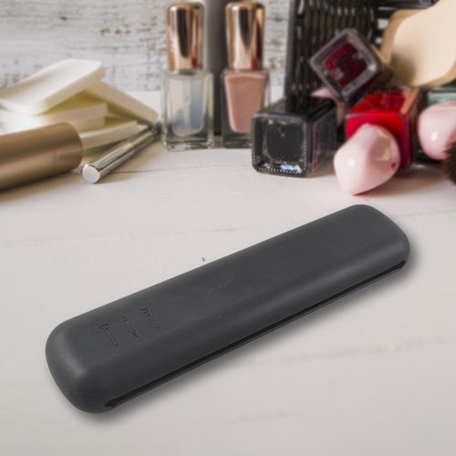 Sleek Cosmetic Face Brushes Holder Women Organizer Black