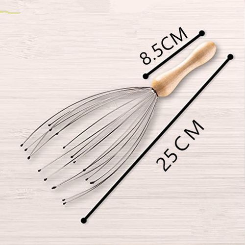 Scalp Massager Tool No Scratches & Tangling Handheld For