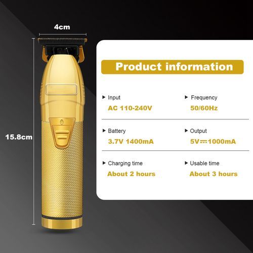 Professional Hair Clippers Cordless Trimmer Shaver Mens Electric