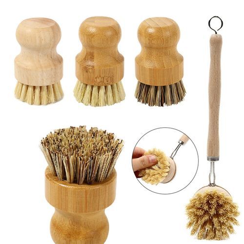 Palm Pot Brush Cleaning Pots Kitchen Sink Cleaning For