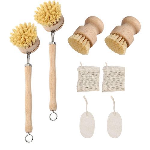 Palm Pot Brush Cleaning Pots Kitchen Sink Cleaning For