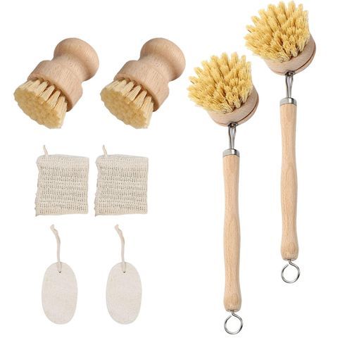 Palm Pot Brush Cleaning Pots Kitchen Sink Cleaning For