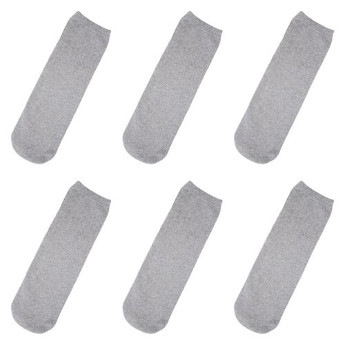 6Pcs Amputee Socks Below Knee Stretch Soft Provide XS Gray