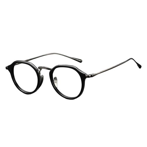 Titanium Glasses Frames Eyeglasses Frames Oval For Black