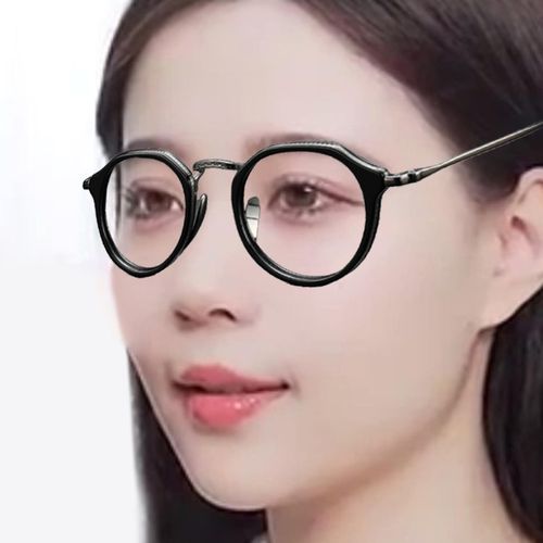 Titanium Glasses Frames Eyeglasses Frames Oval For Black