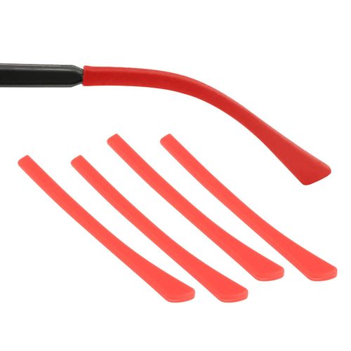 6 Eyeglasses Glasses Temple Tips Glasses Retainers Red