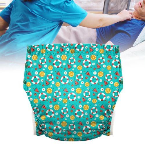 Adults Diaper Underwear For Elderly Fast Drying Green