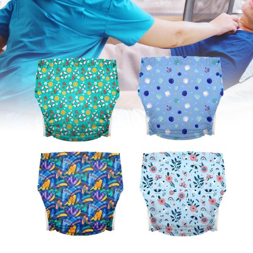Adults Diaper Underwear For Elderly Fast Drying Green
