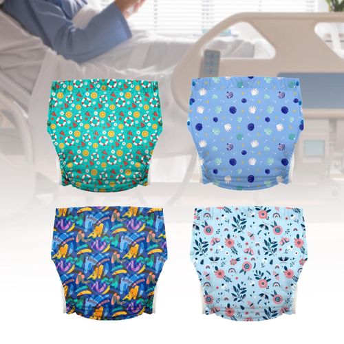 Adults Diaper Underwear For Elderly Fast Drying Green