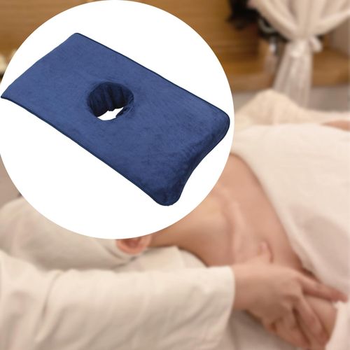 Table Towel Washable SPA Bed Head Curtain Pad Blue